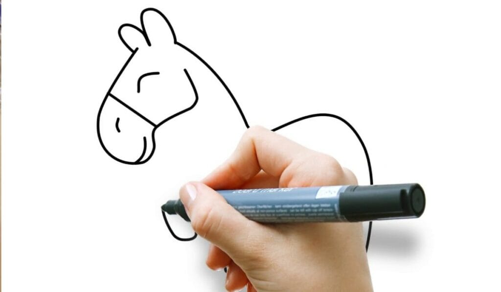 Paard Tekenen