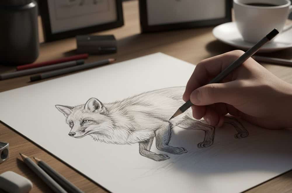 Dieren Tekenen Stap voor Stap Gids voor Beginners en Gevorderde Kunstenaars