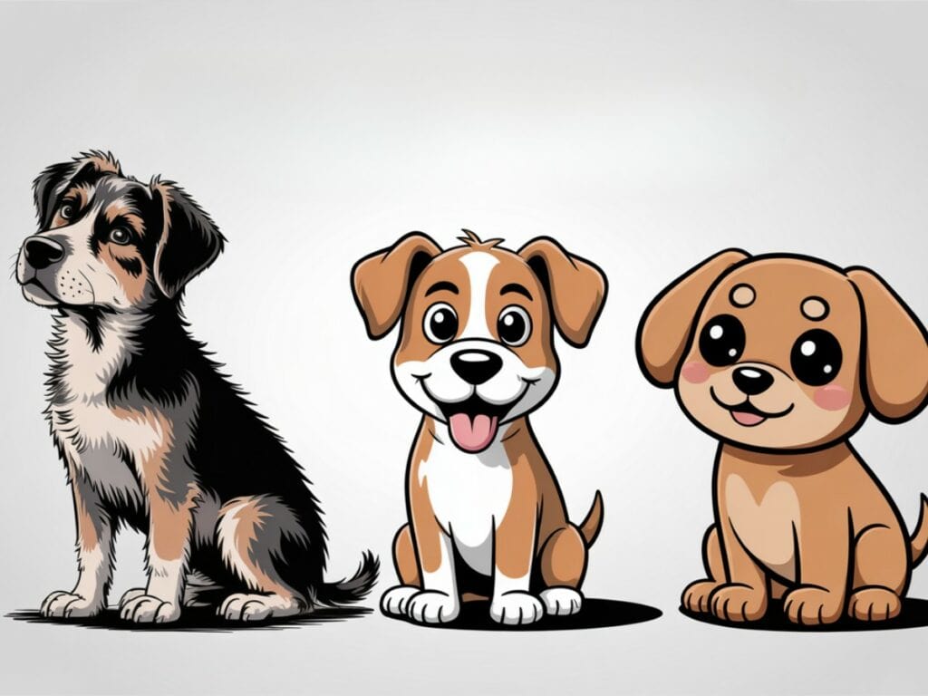 hond-tekenen-makkelijk-leuke-schattige-stijlen