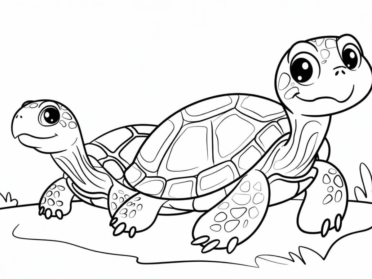 Tekenen voor beginners leer een schildpad schetsen met deze simpele stappen