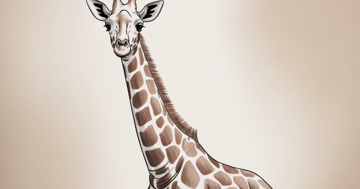Hoe teken je een giraffe zonder moeite bekijk de gids voor een snel en leuk resultaat