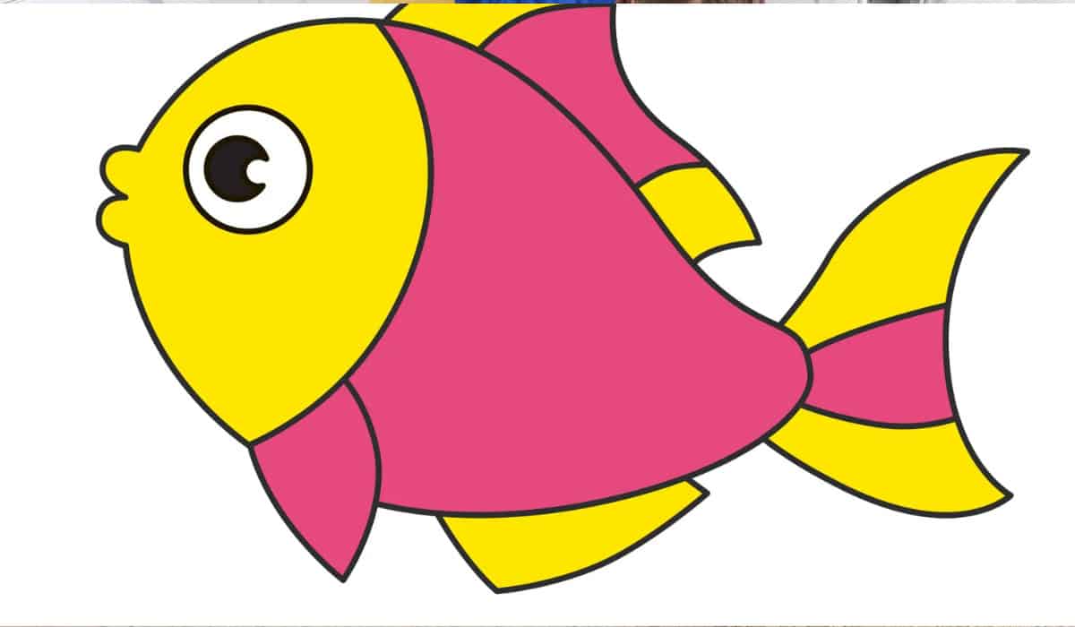 Vis tekenen – vloeiende lijnen leren gebruiken voor beginners en creatieve tekeningen